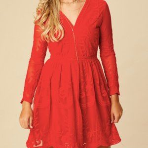 Red Altar'd State Dress